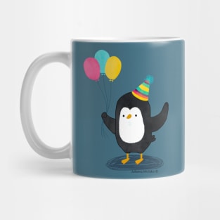 Birthday Penguin Mug